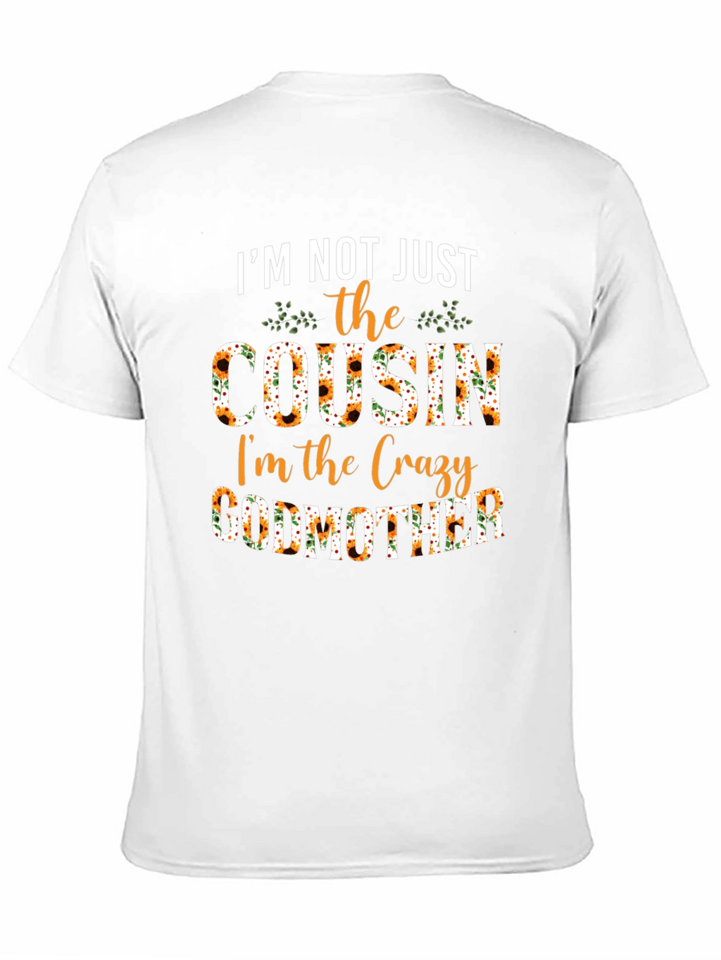 Crazy Godmother Sunflower Graphic T-Shirt