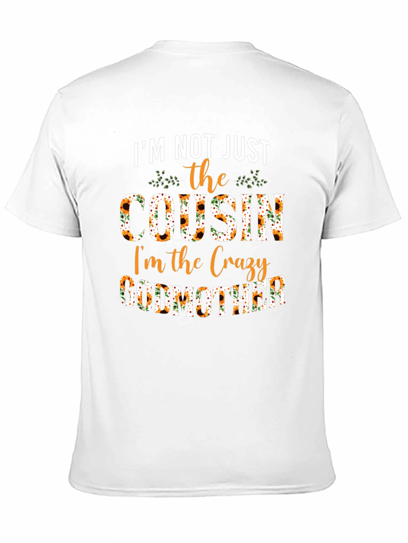 Crazy Godmother Sunflower Graphic T-Shirt