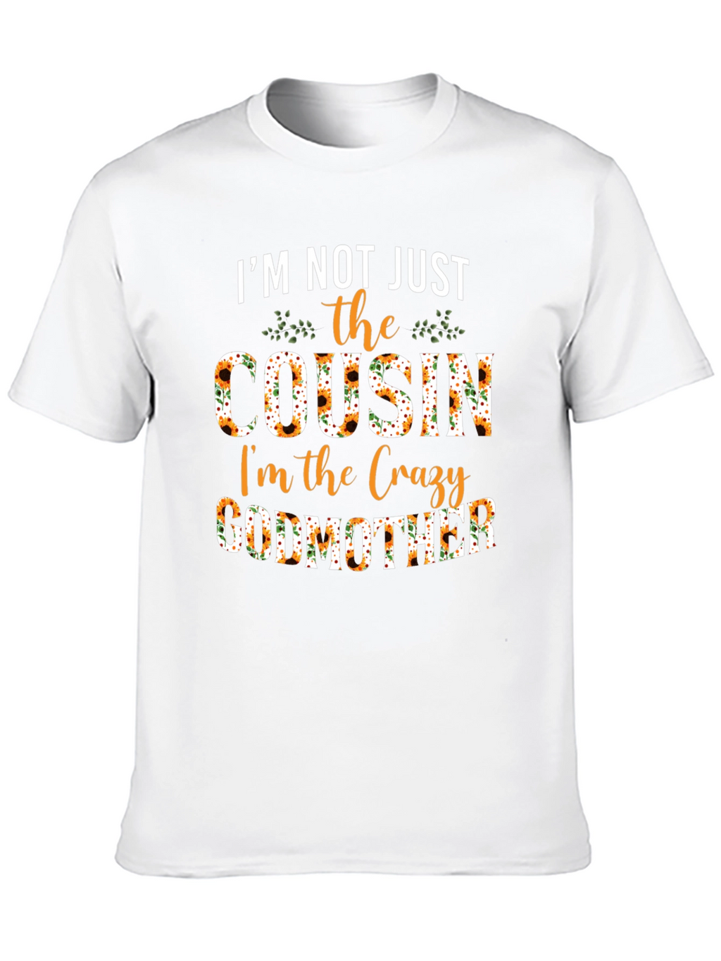 Crazy Godmother Sunflower Graphic T-Shirt