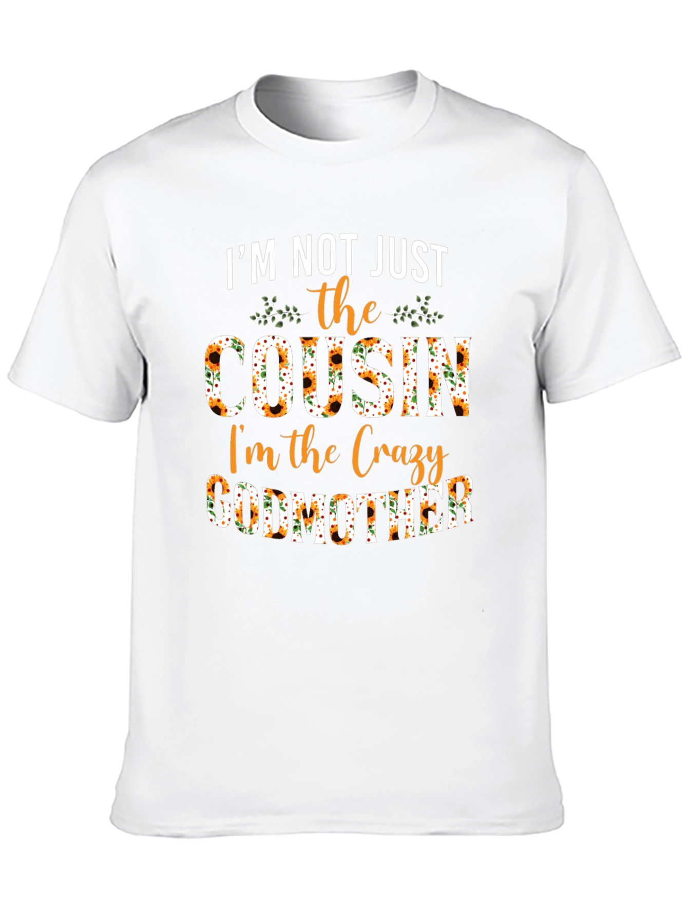 Crazy Godmother Sunflower Graphic T-Shirt