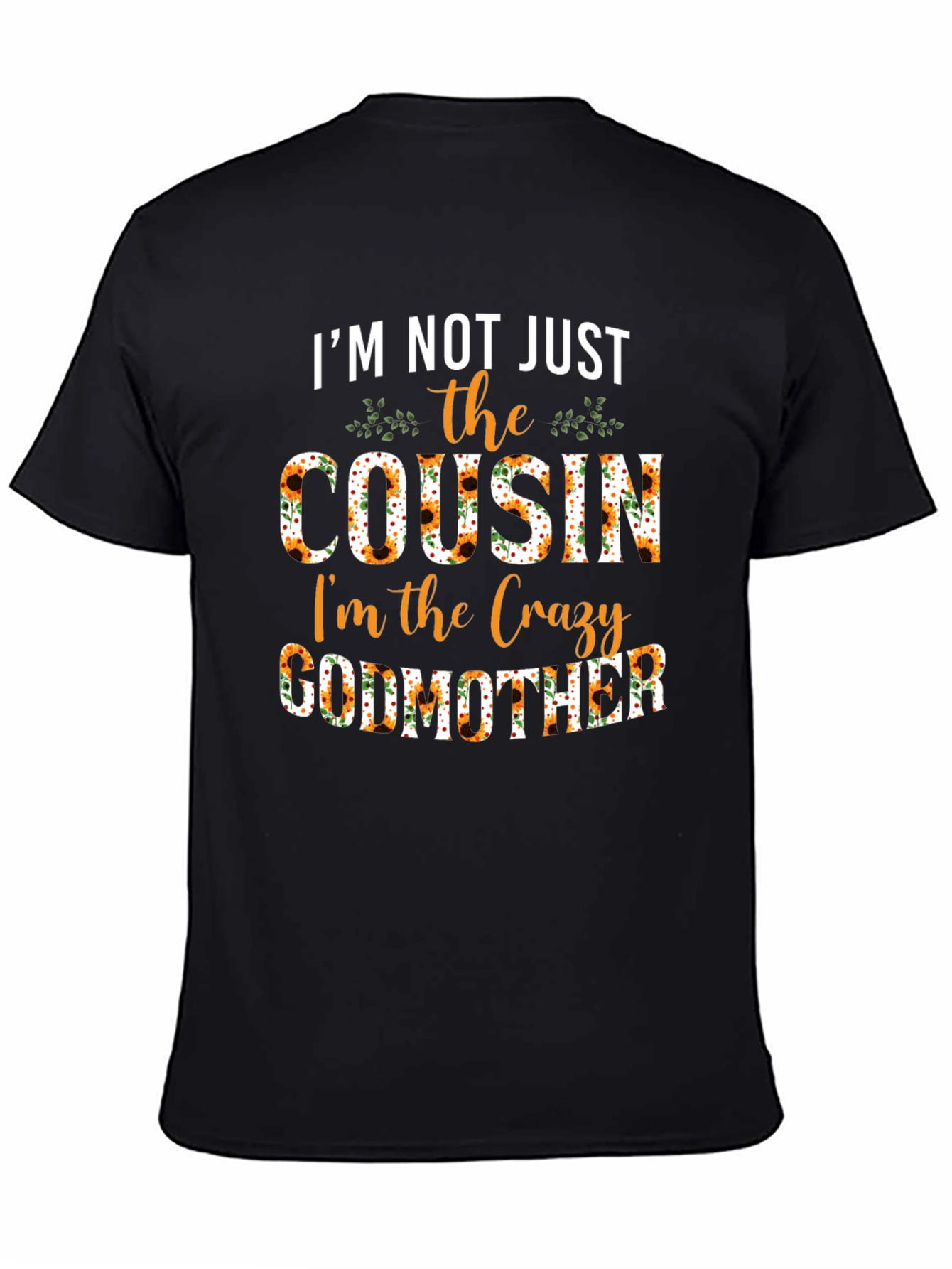 Crazy Godmother Sunflower Graphic T-Shirt
