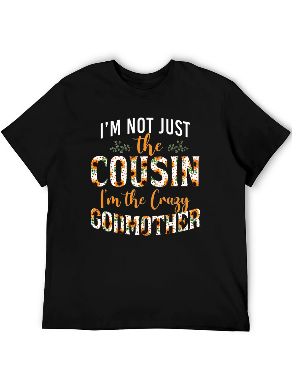 Crazy Godmother Sunflower Graphic T-Shirt