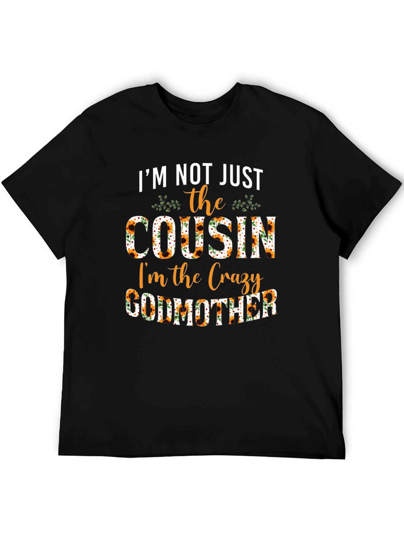 Crazy Godmother Sunflower Graphic T-Shirt
