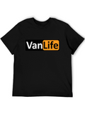 Van Life Graphic T-Shirt - Black