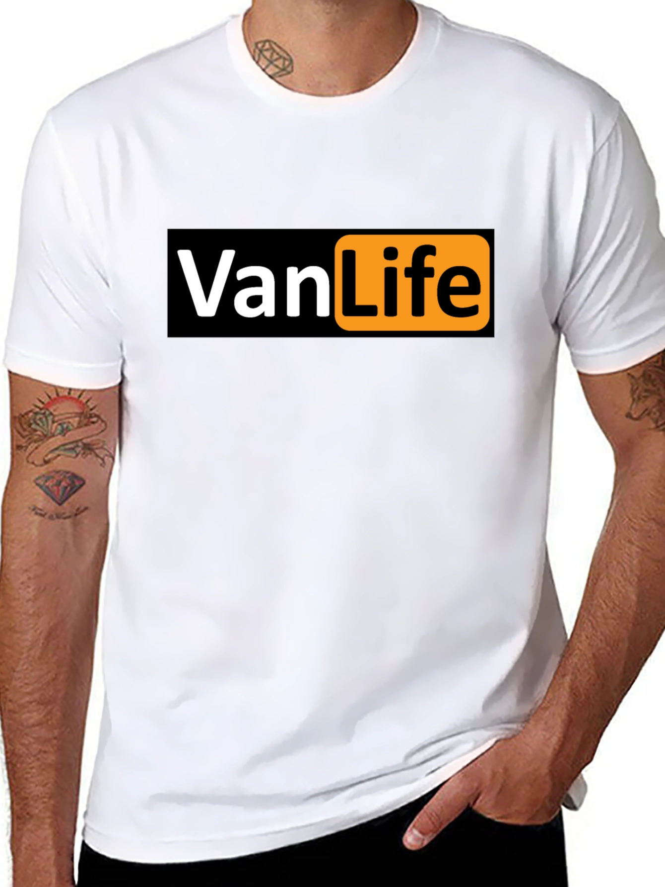 Van Life Graphic T-Shirt - Black