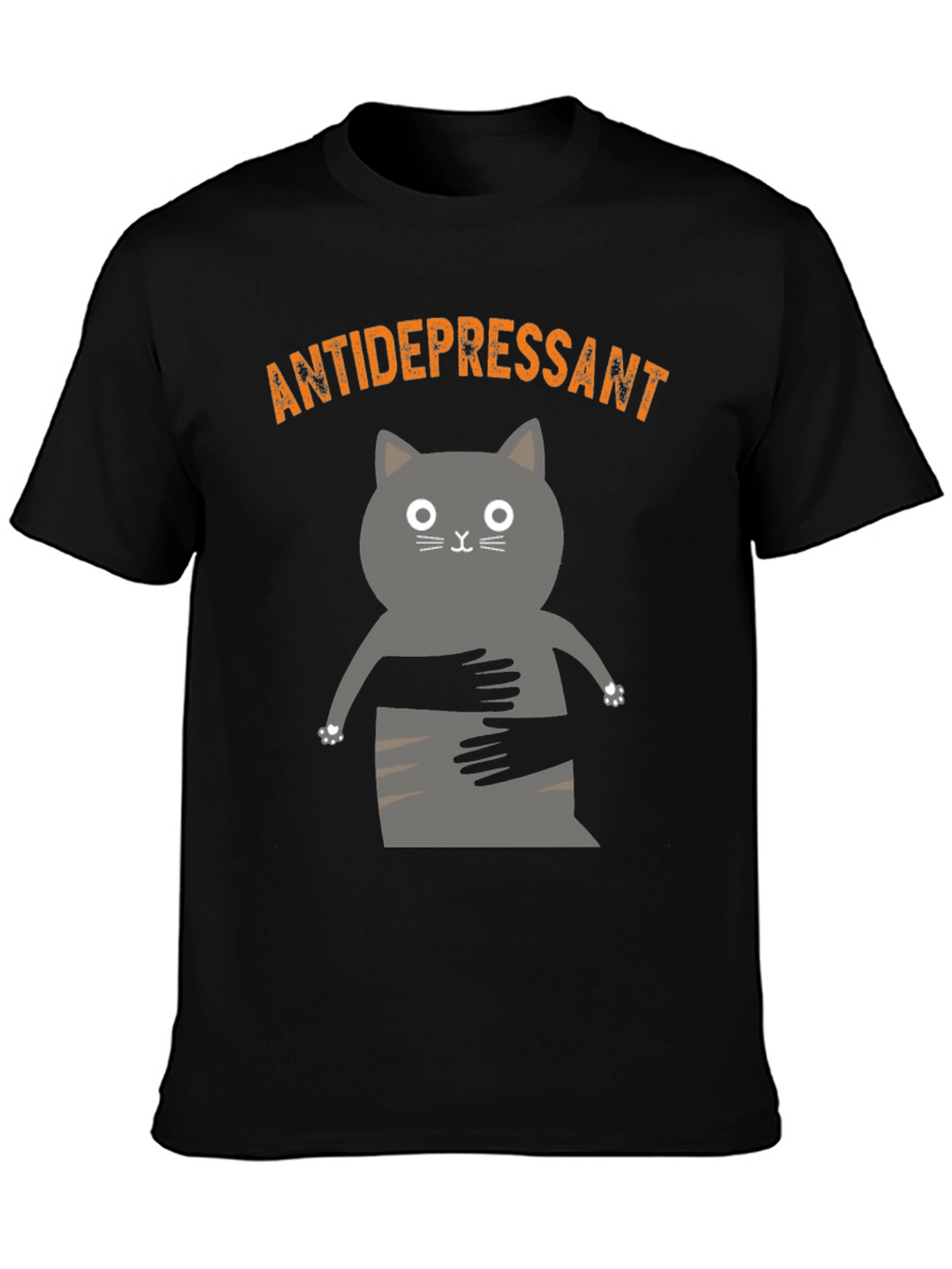 Antidepressant Cat T-Shirt - Funny Graphic Tee