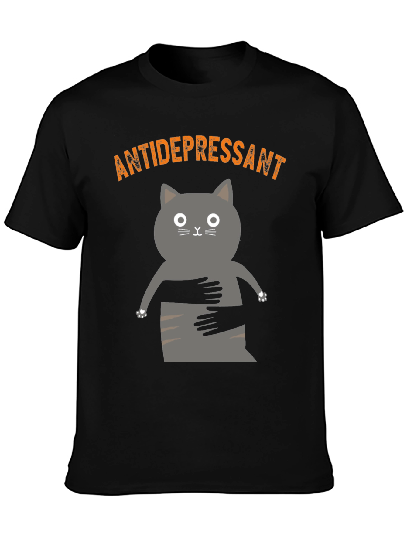 Antidepressant Cat T-Shirt - Funny Graphic Tee