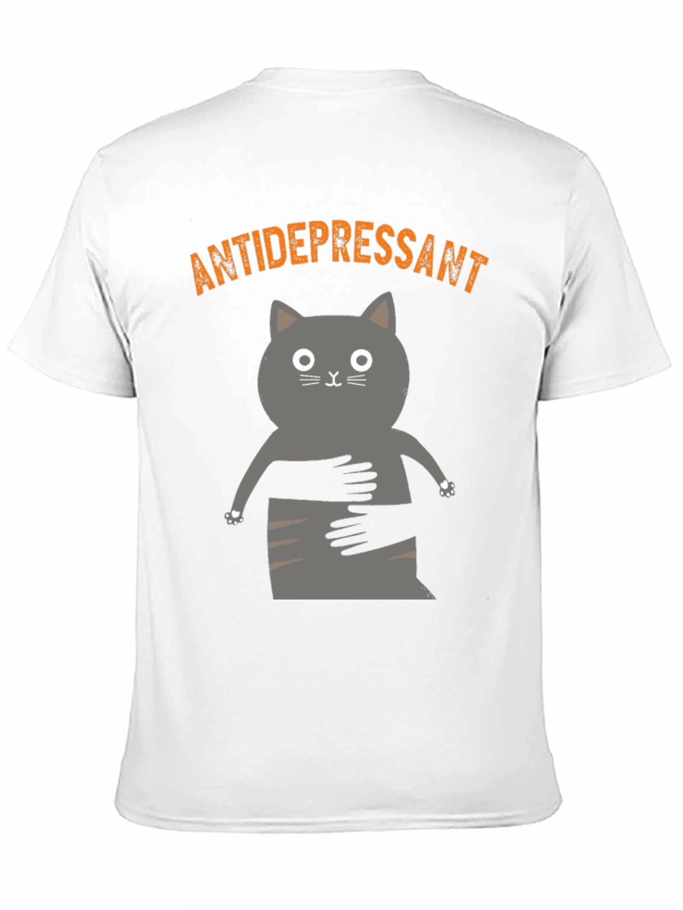 Antidepressant Cat T-Shirt - Funny Graphic Tee