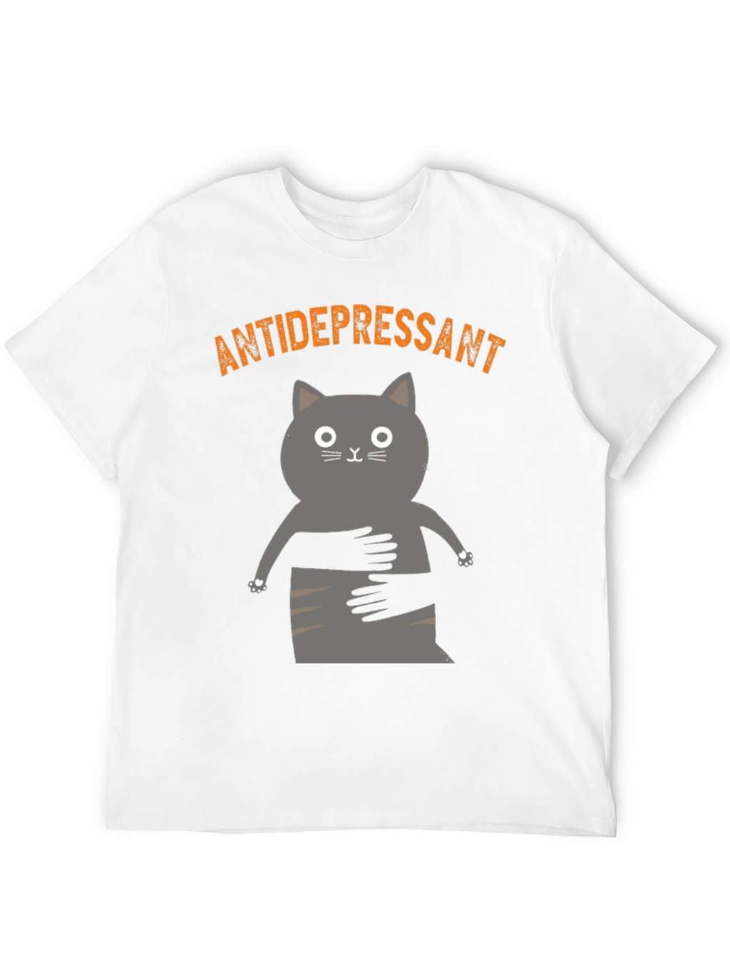 Antidepressant Cat T-Shirt - Funny Graphic Tee