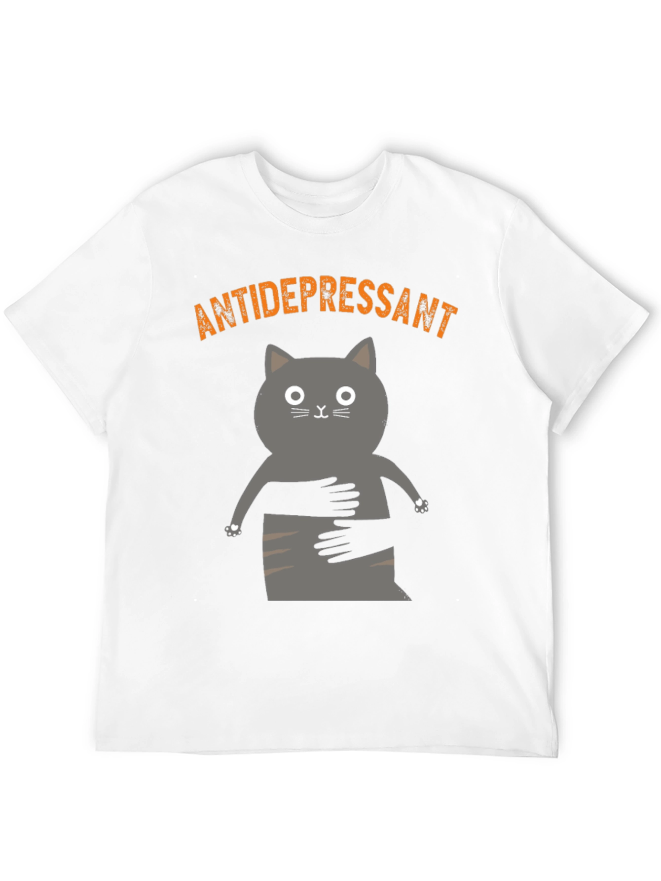 Antidepressant Cat T-Shirt - Funny Graphic Tee