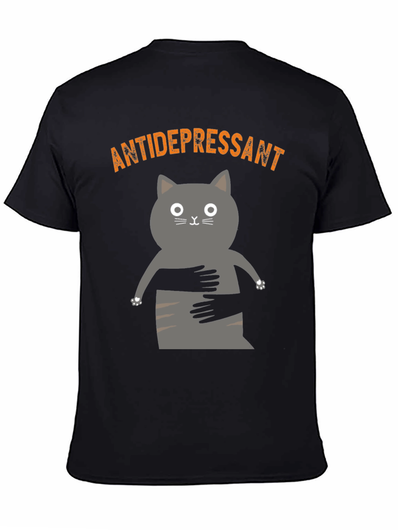 Antidepressant Cat T-Shirt - Funny Graphic Tee