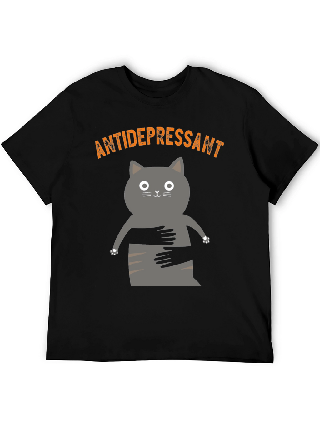 Antidepressant Cat T-Shirt - Funny Graphic Tee