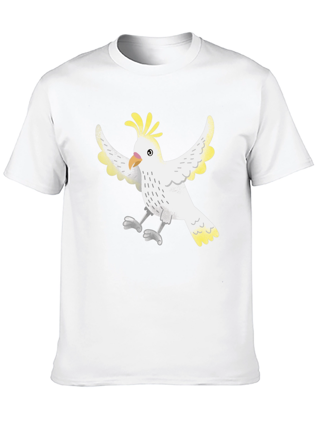 Cockatoo Graphic Tee - Unisex Black T-Shirt