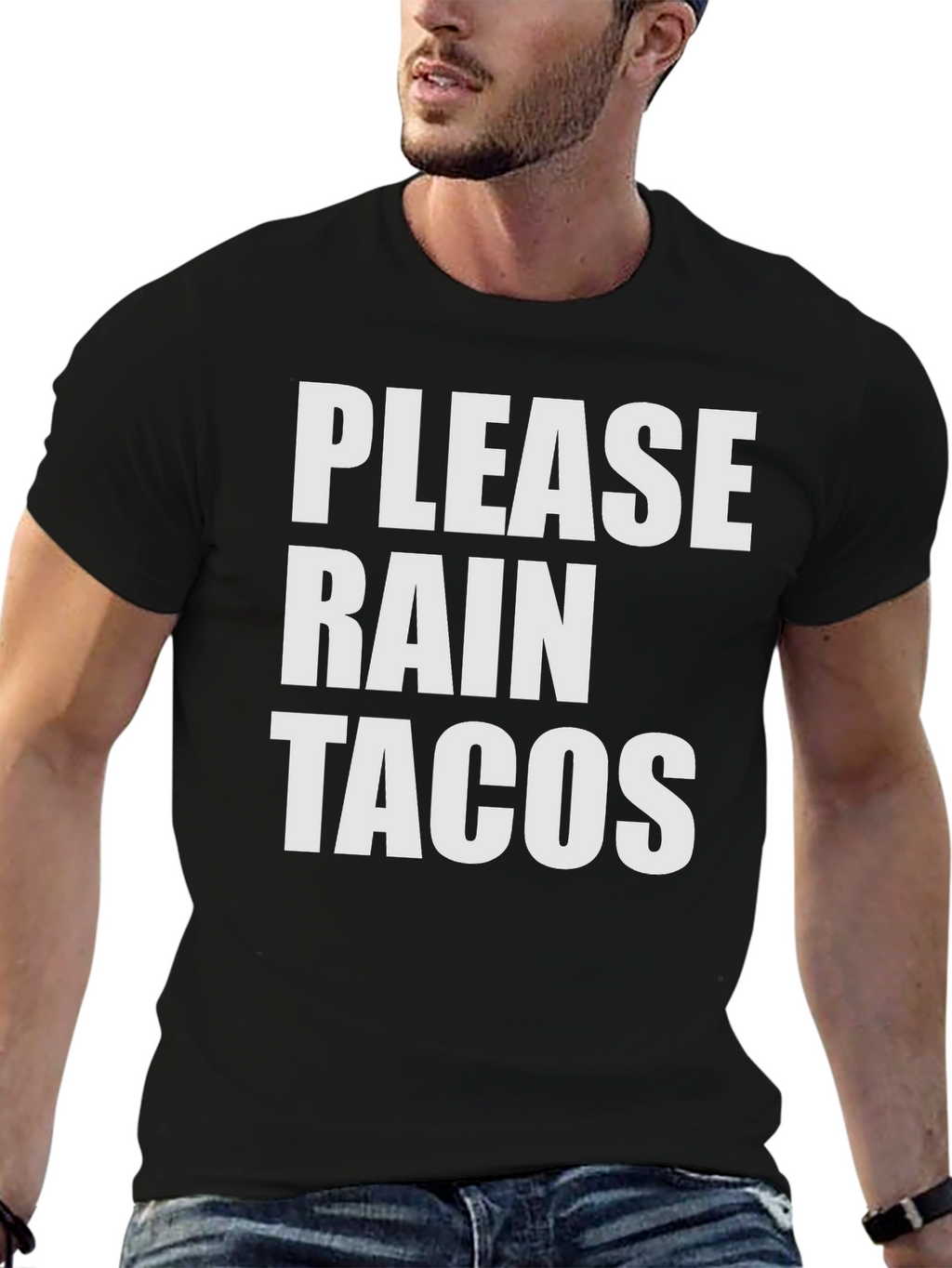 Please Rain Tacos Graphic Tee