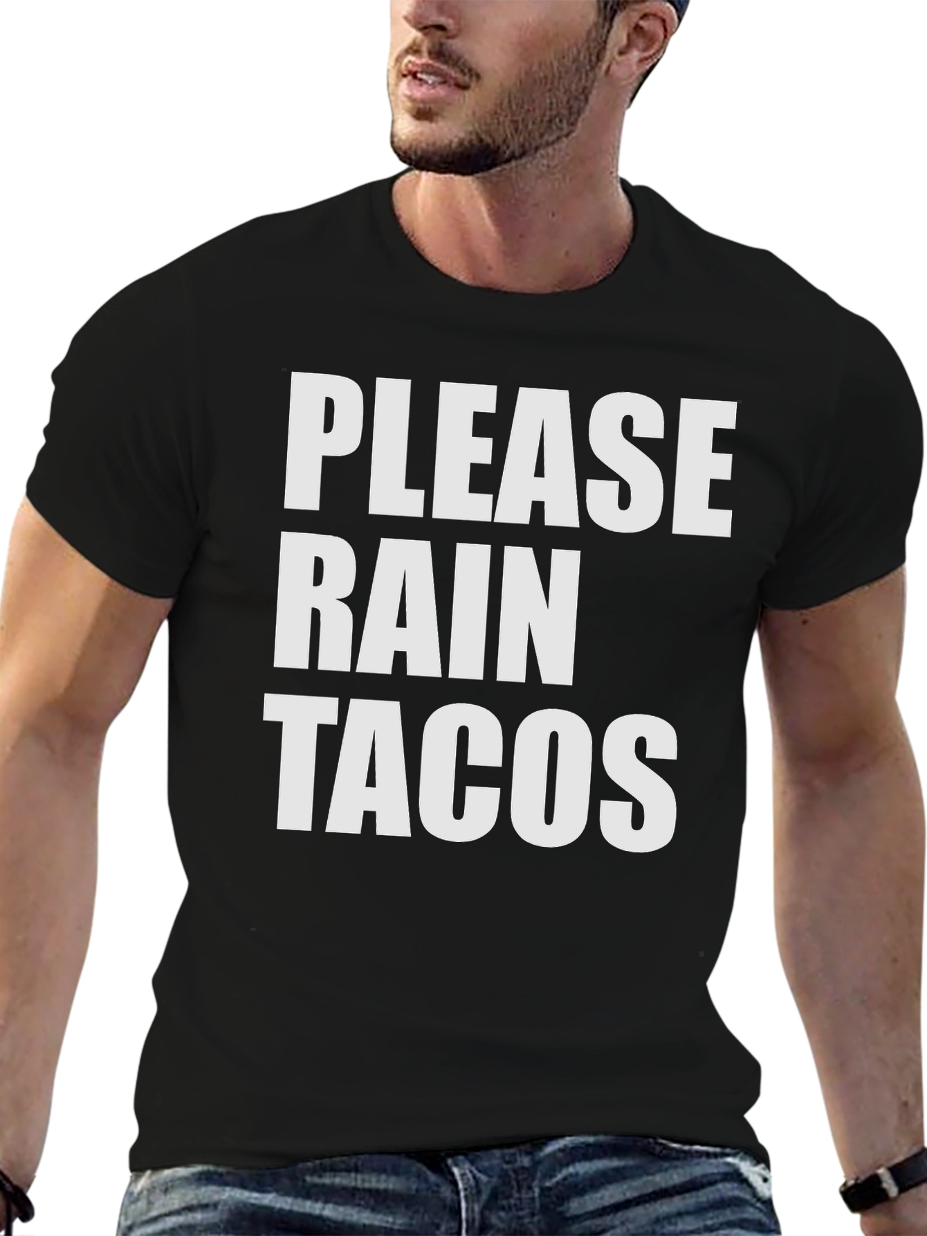 Please Rain Tacos Graphic Tee