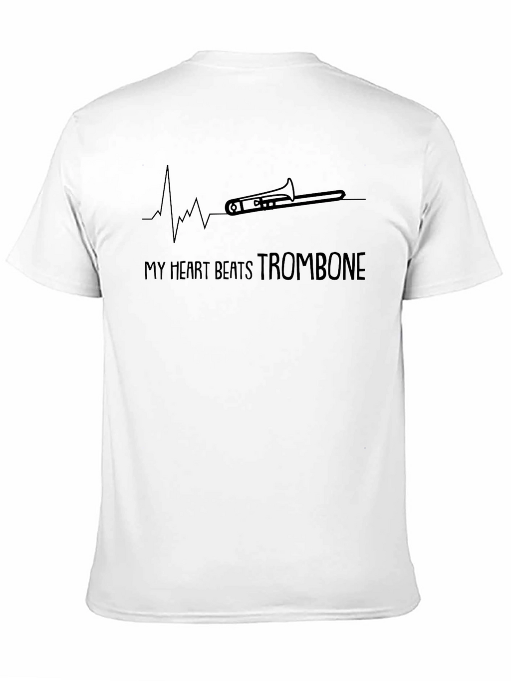 My Heart Beats Trombone - Musicians T-Shirt