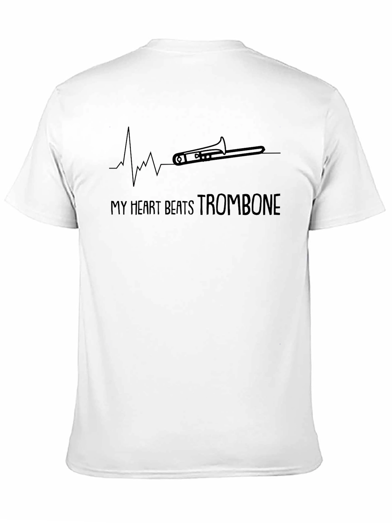 My Heart Beats Trombone - Musicians T-Shirt