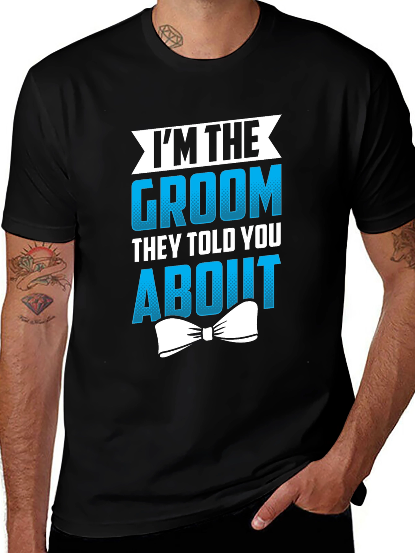 Groom T-Shirt - Im The Groom They Told You About