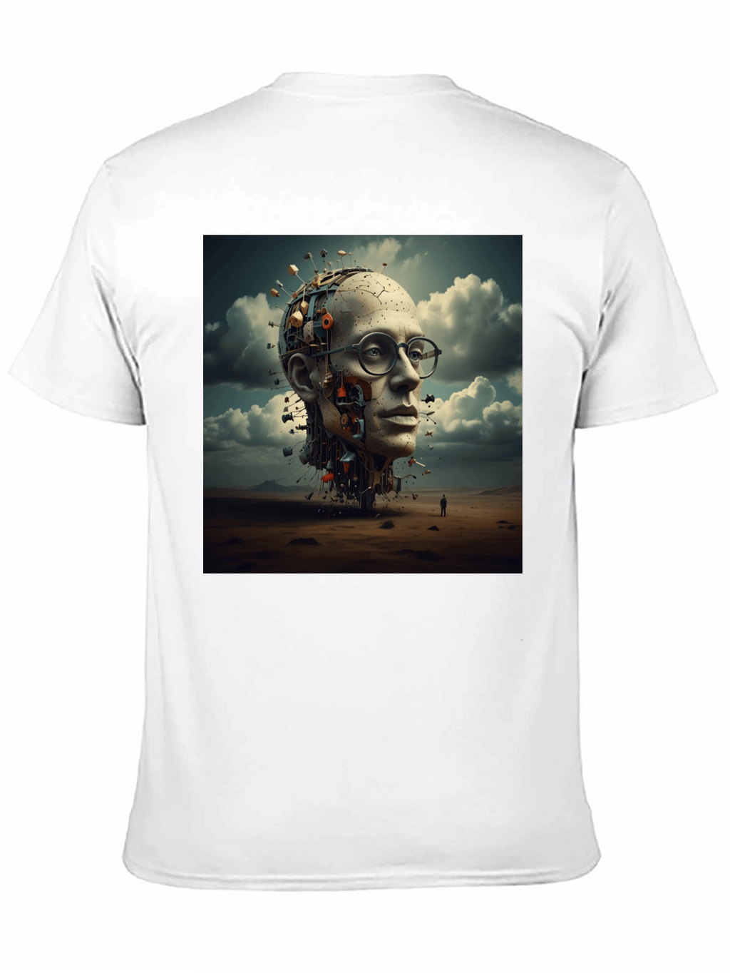 Abstract AI Head T-Shirt