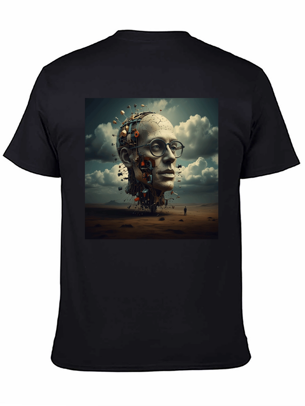 Abstract AI Head T-Shirt