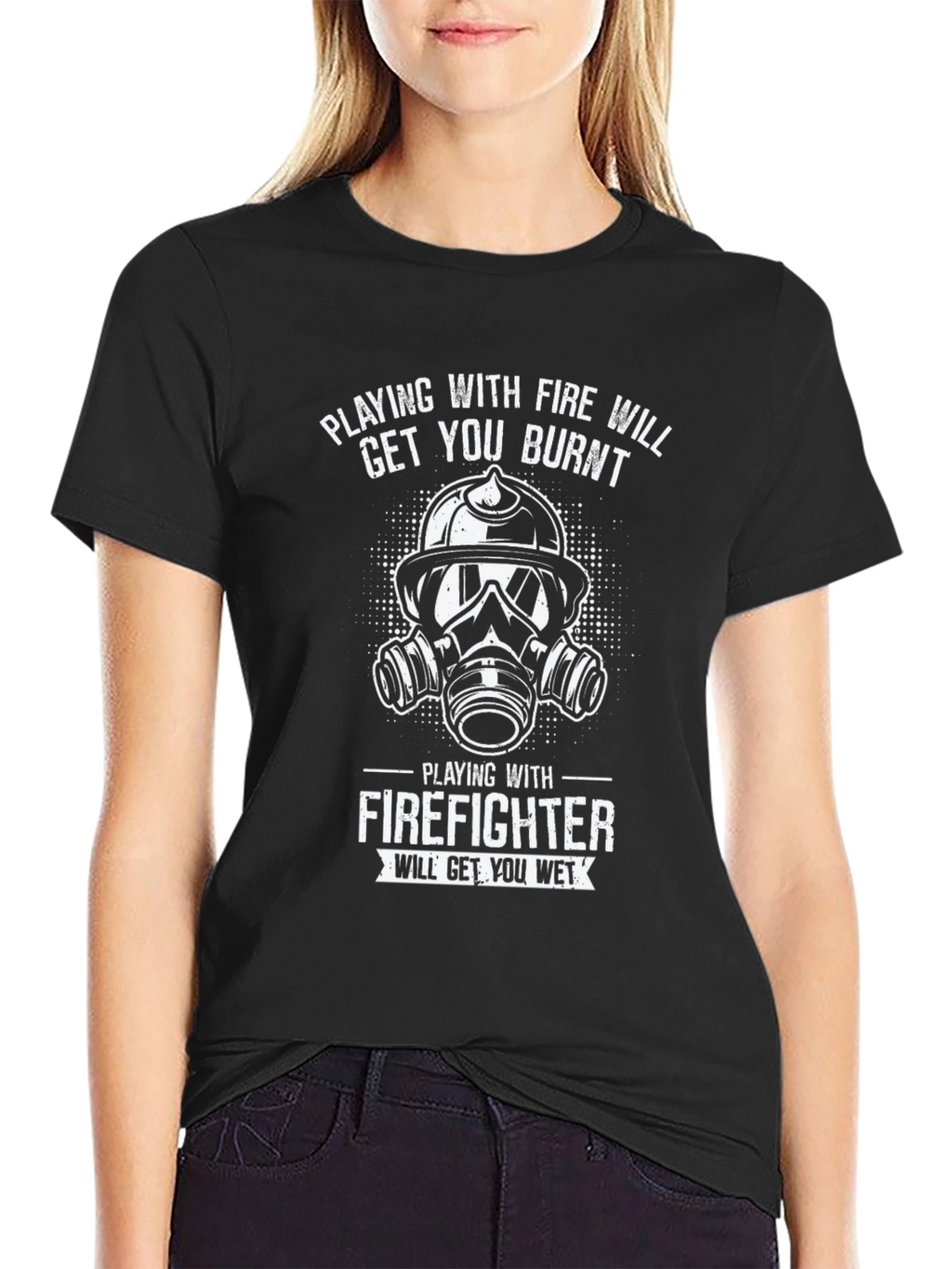 Firefighter T-Shirt - Playing With Fire Humor Tee