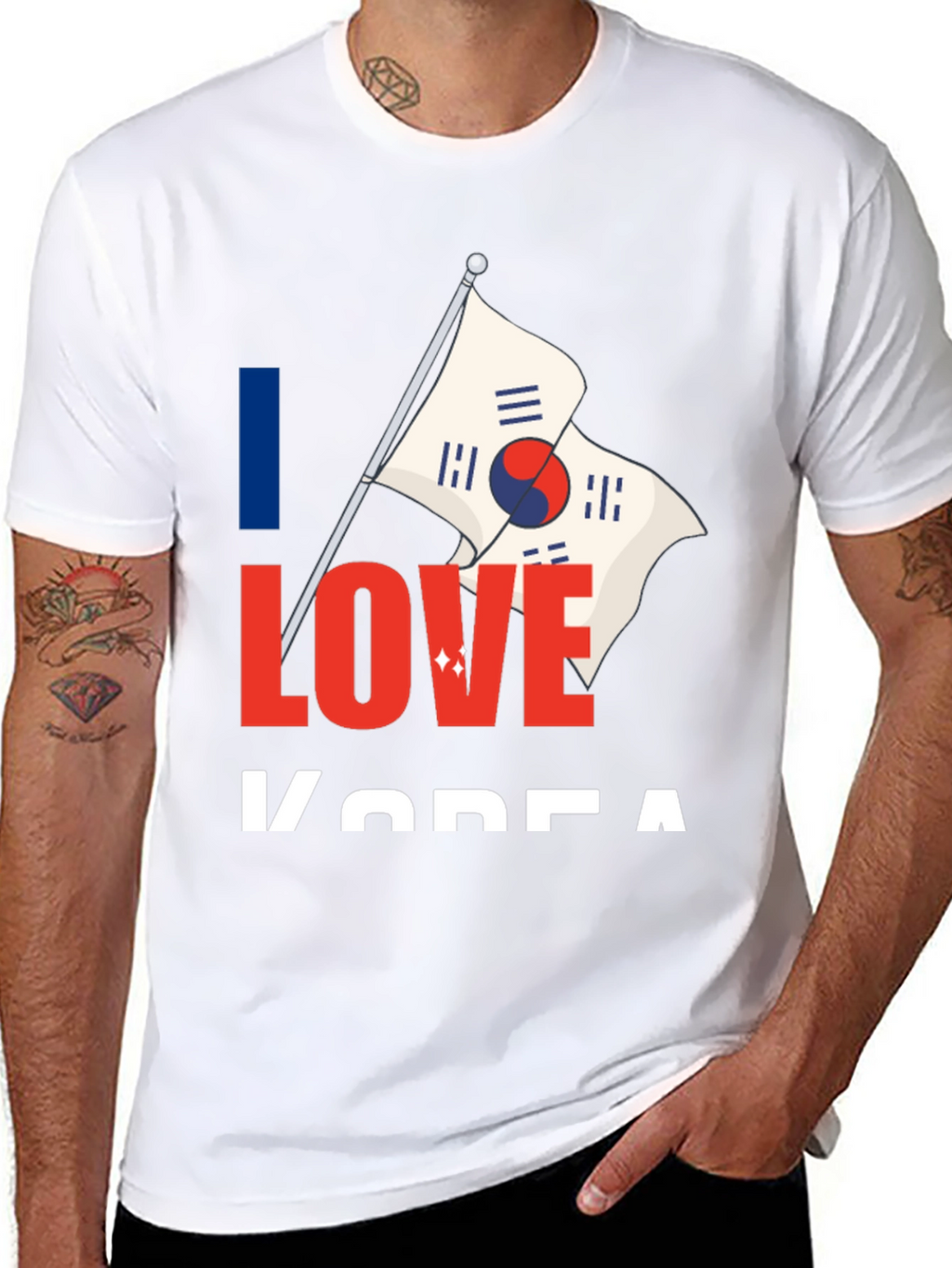 I Love Korea T-Shirt