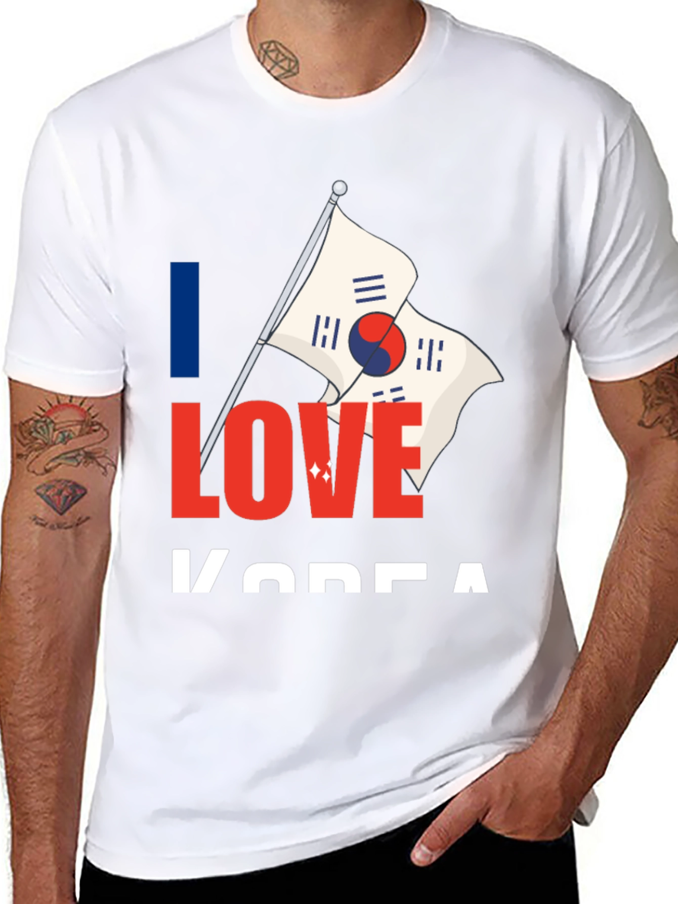 I Love Korea T-Shirt