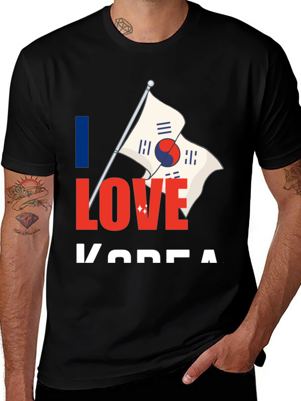 I Love Korea T-Shirt