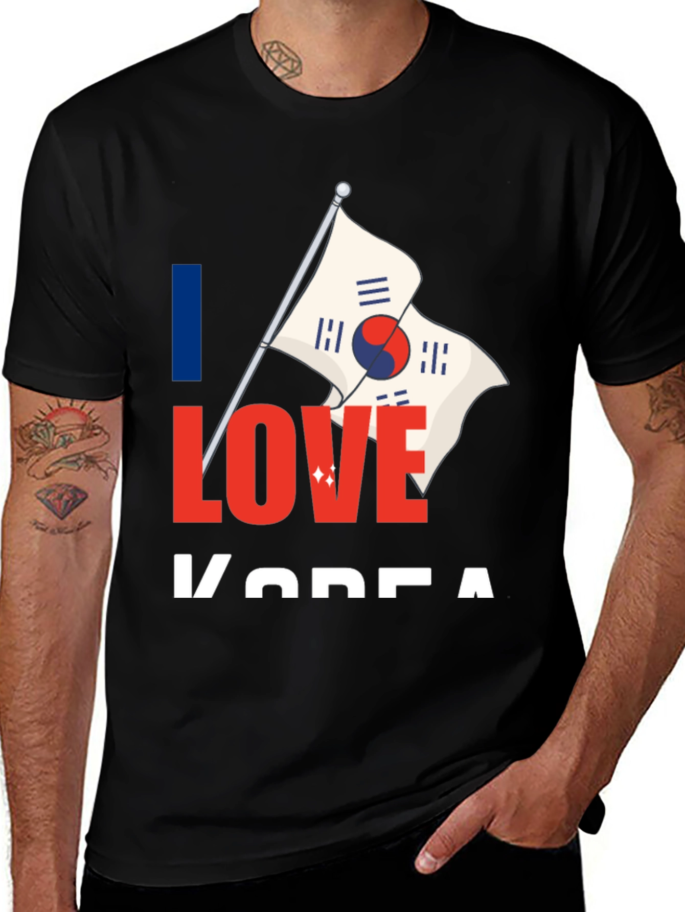I Love Korea T-Shirt