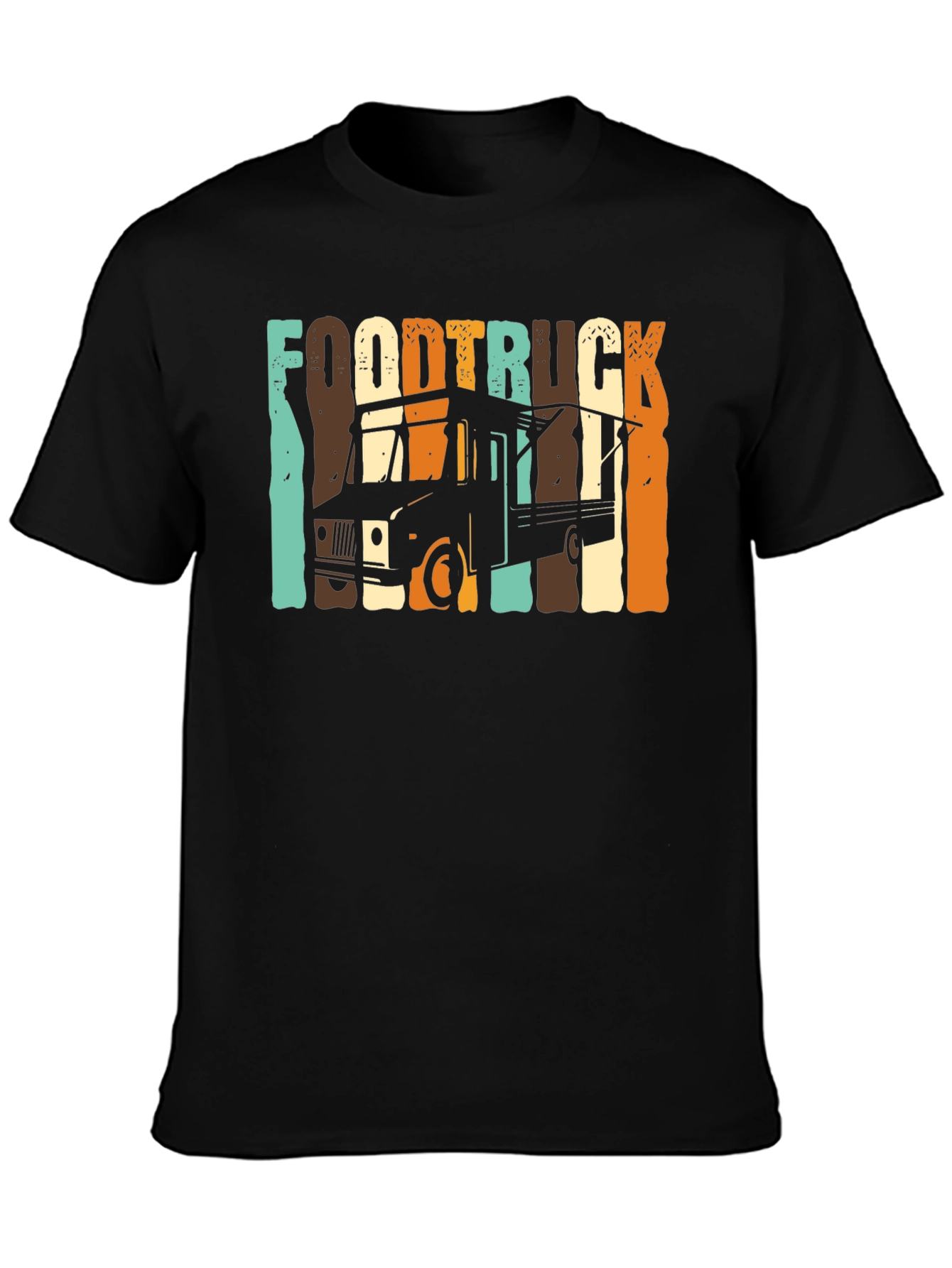 Retro Food Truck T-Shirt - Vintage Style Tee