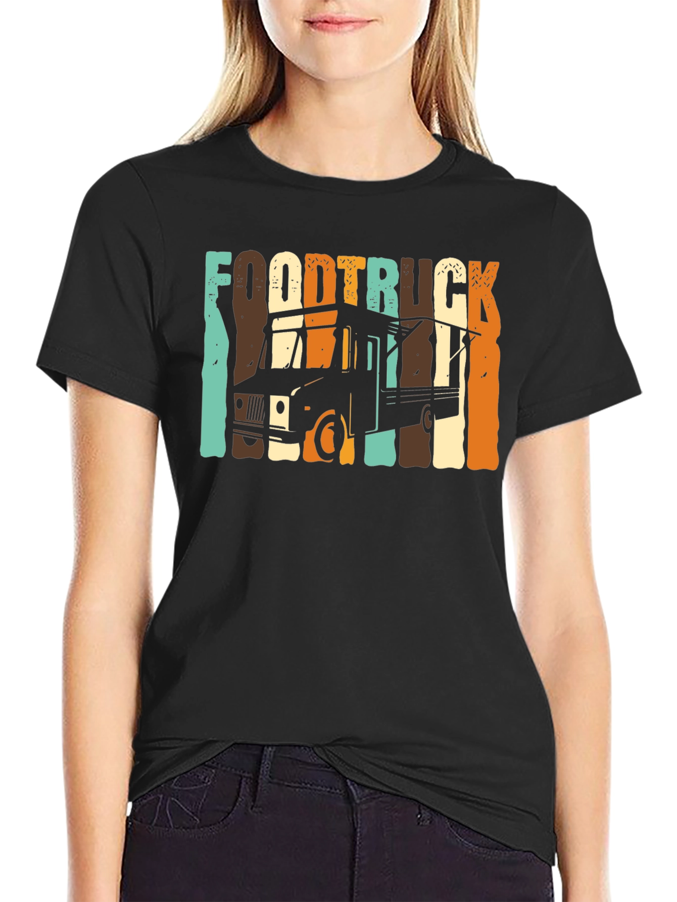 Retro Food Truck T-Shirt - Vintage Style Tee