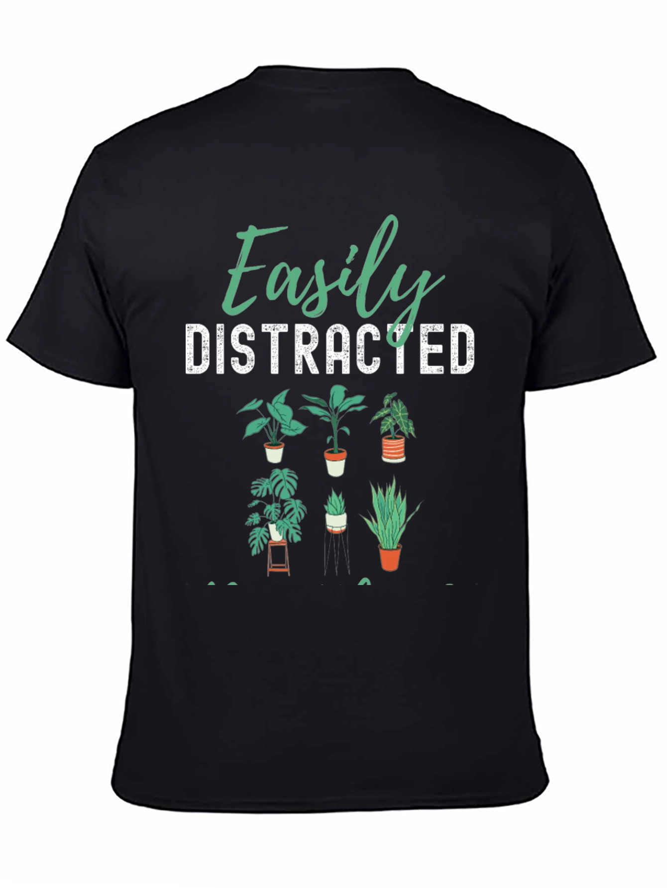 Easily Distracted Plants Graphic Tee