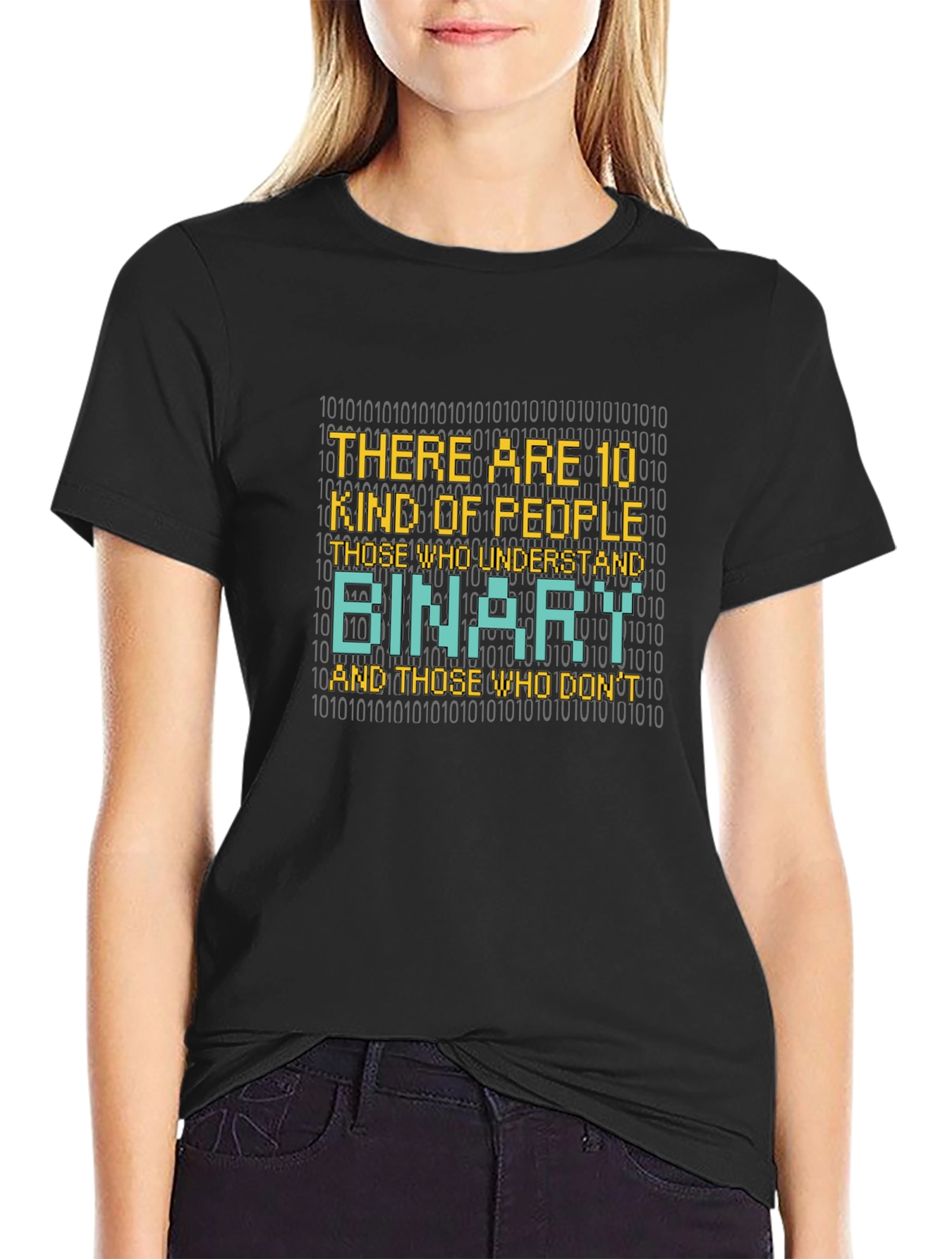 Binary Humor Tee - There Are 10 Kinds of People