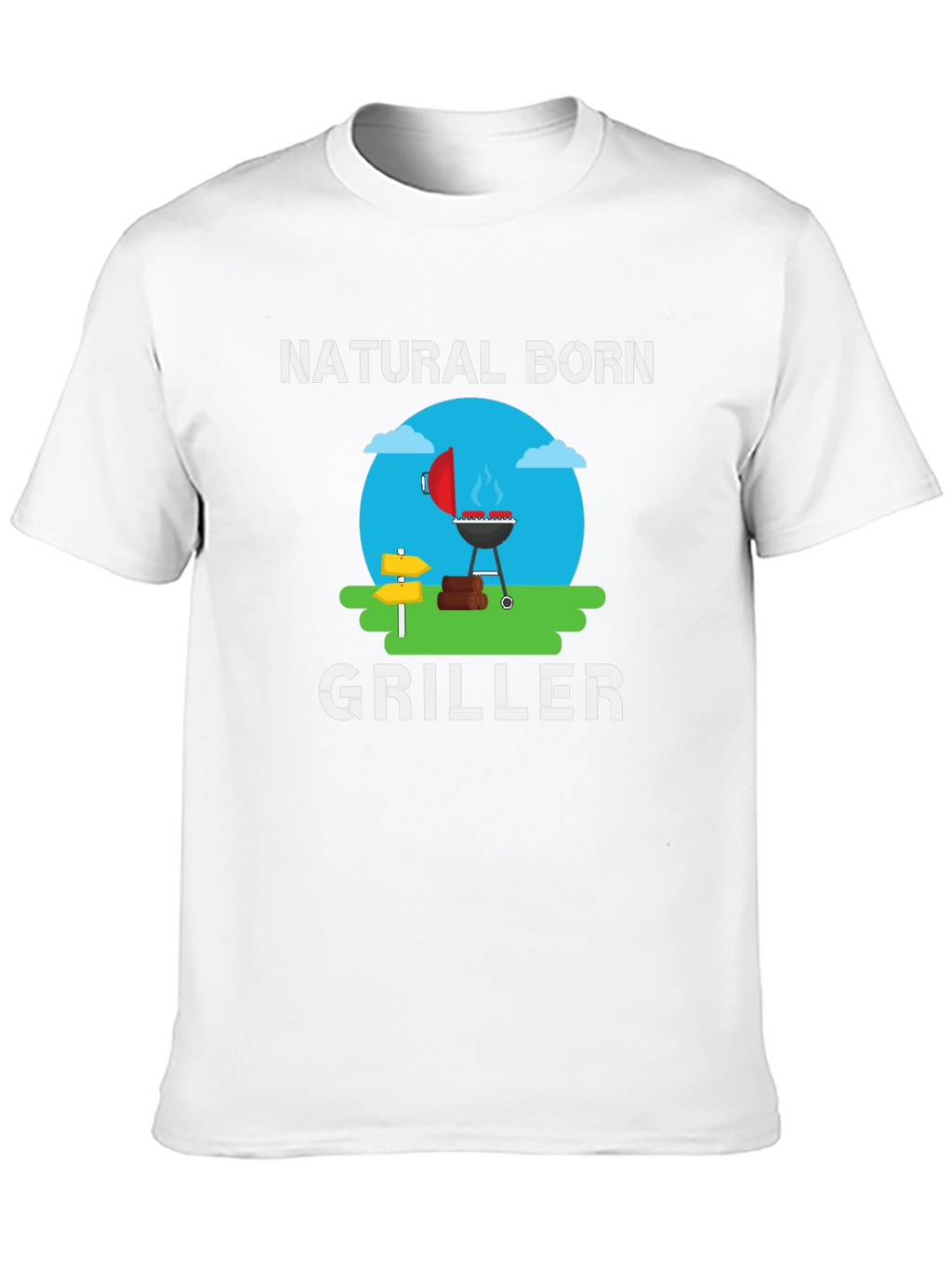 Natural Born Griller T-Shirt - BBQ Master