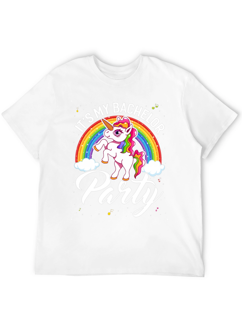 Bachelor Party Unicorn Graphic T-Shirt