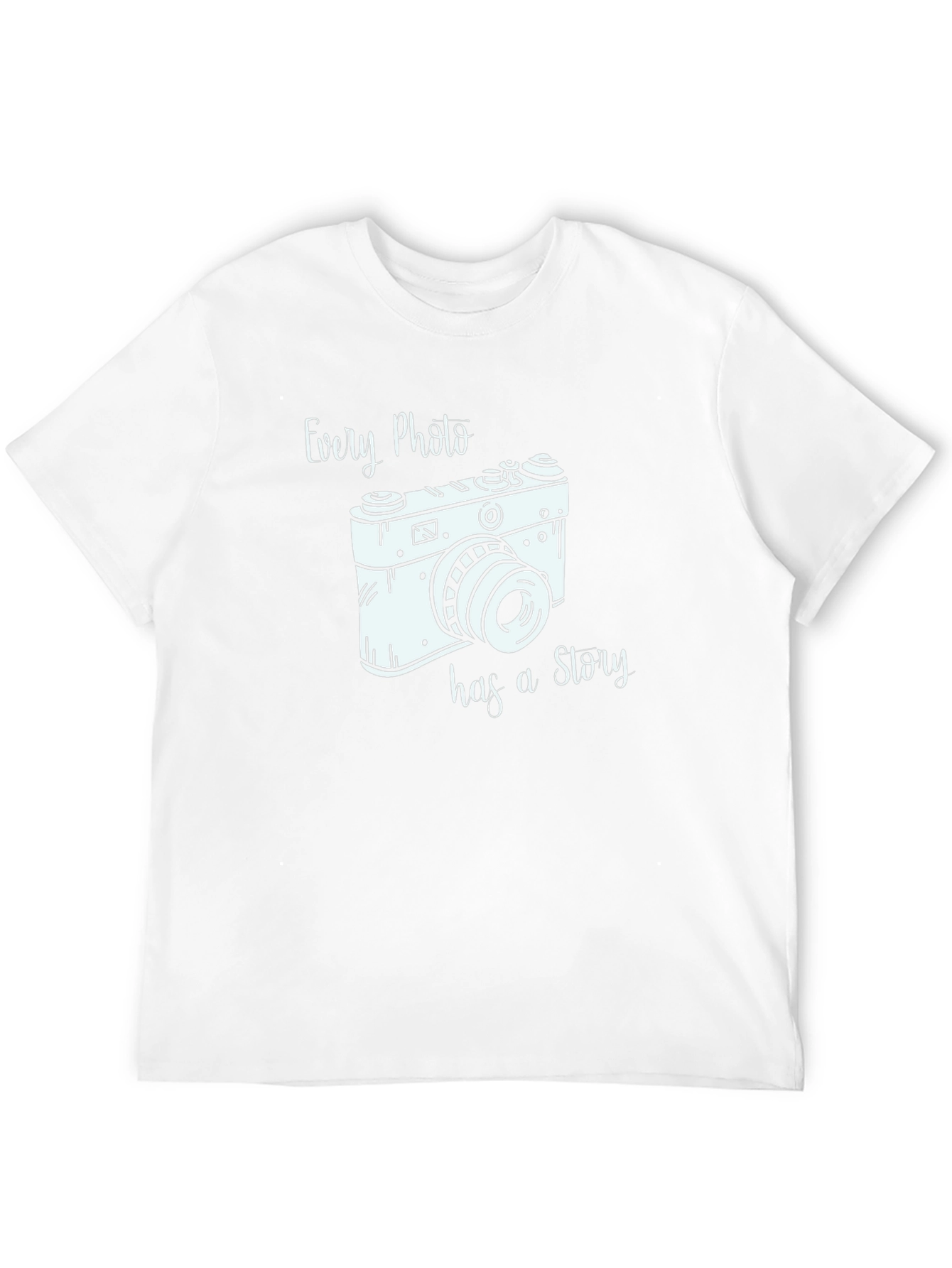 Every Photo Has a Story Camera T-Shirt