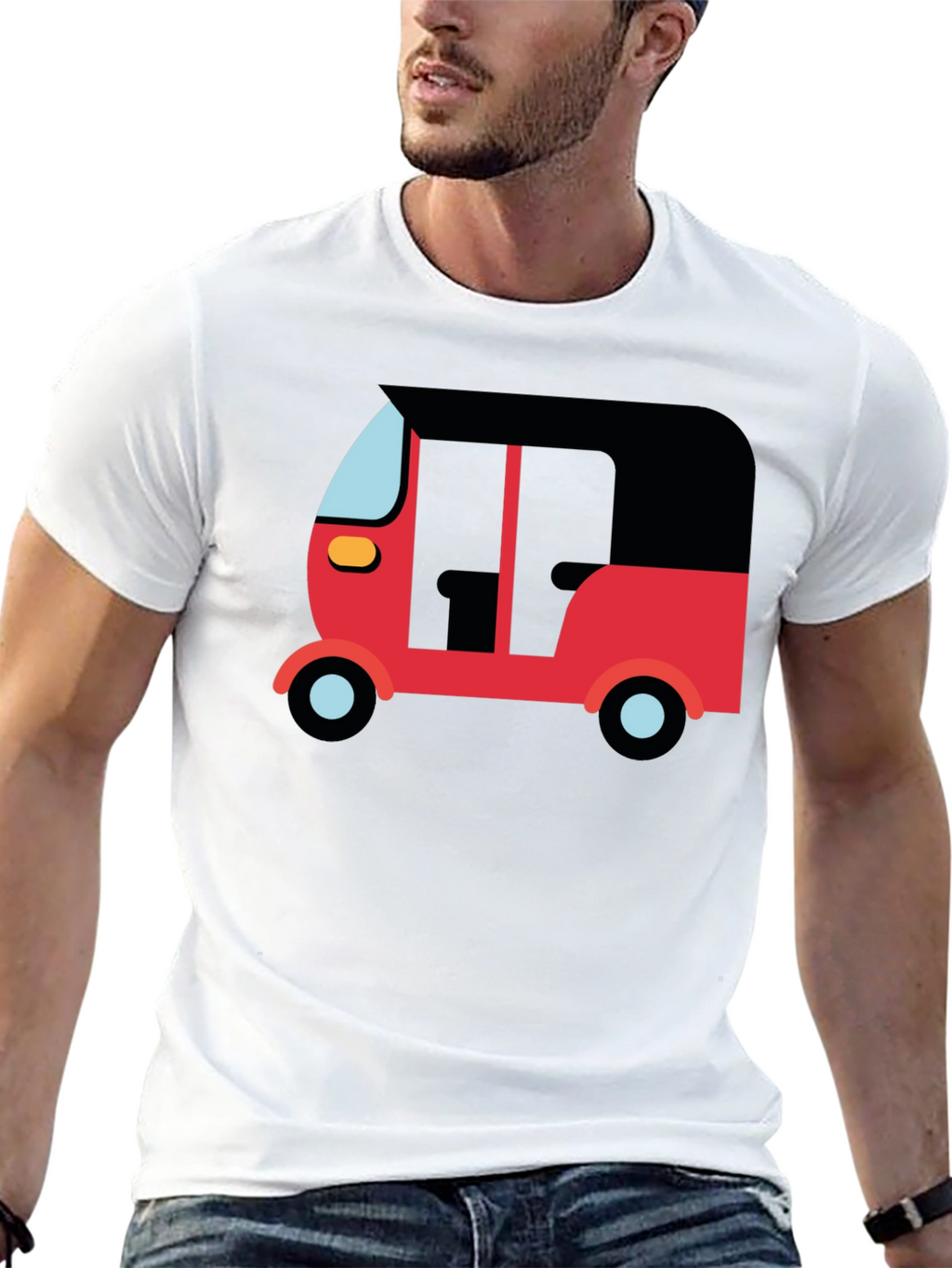 Rickshaw Graphic Tee - Black