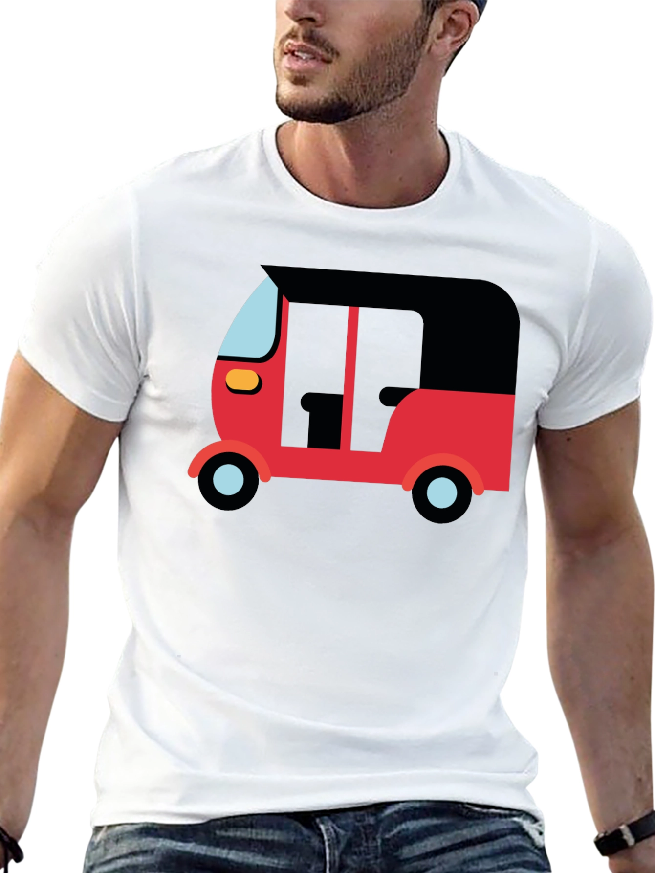 Rickshaw Graphic Tee - Black