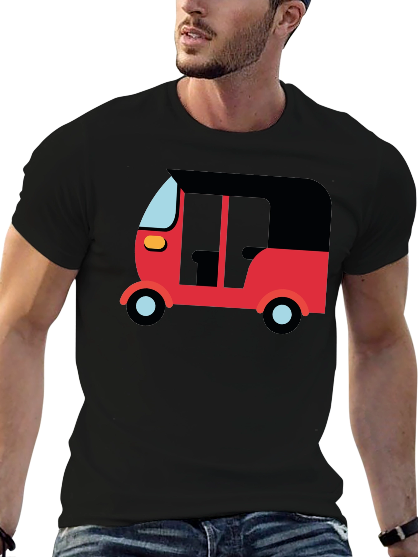 Rickshaw Graphic Tee - Black