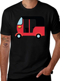 Rickshaw Graphic Tee - Black
