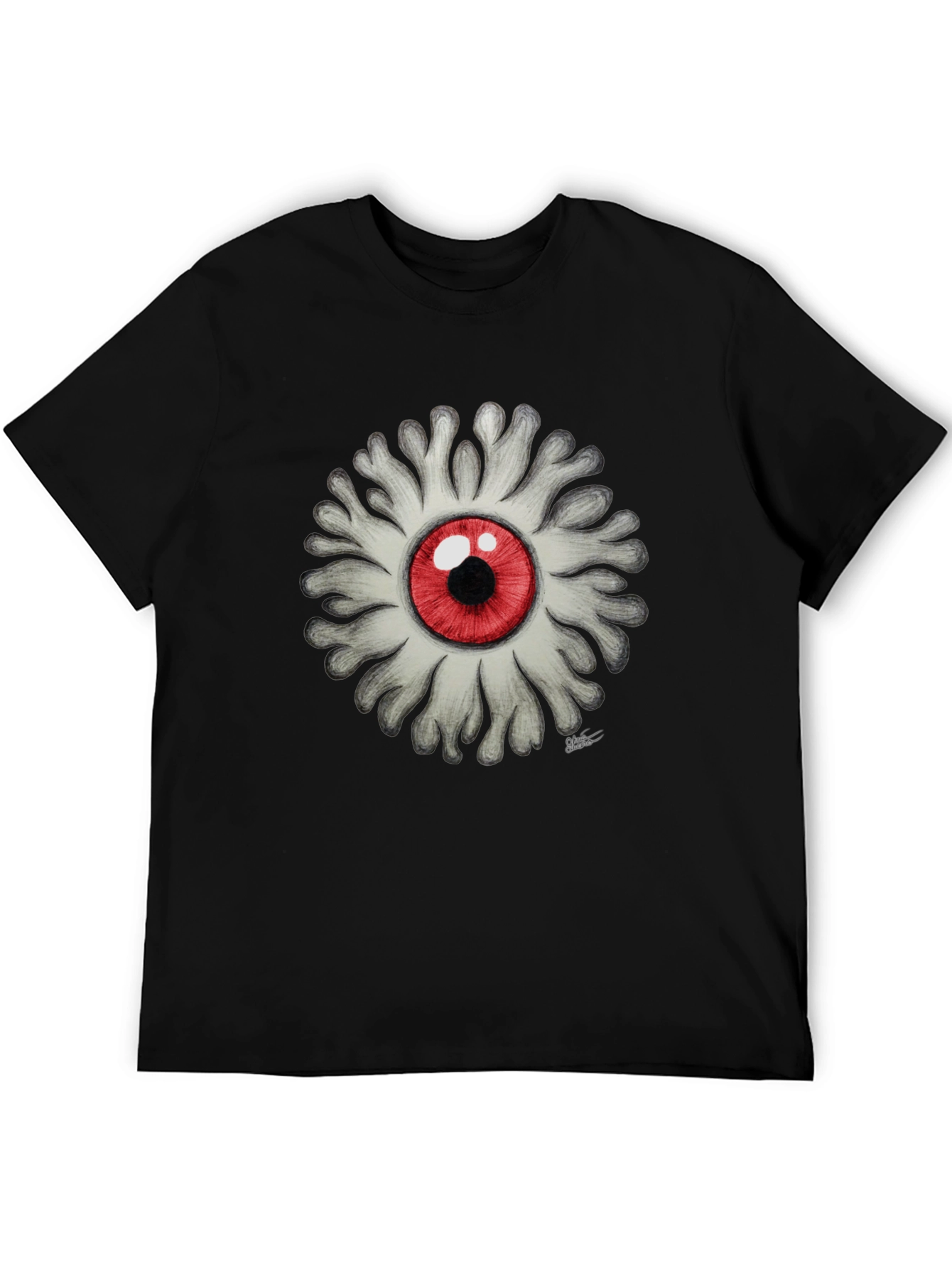 Eyeball Flower Graphic Tee