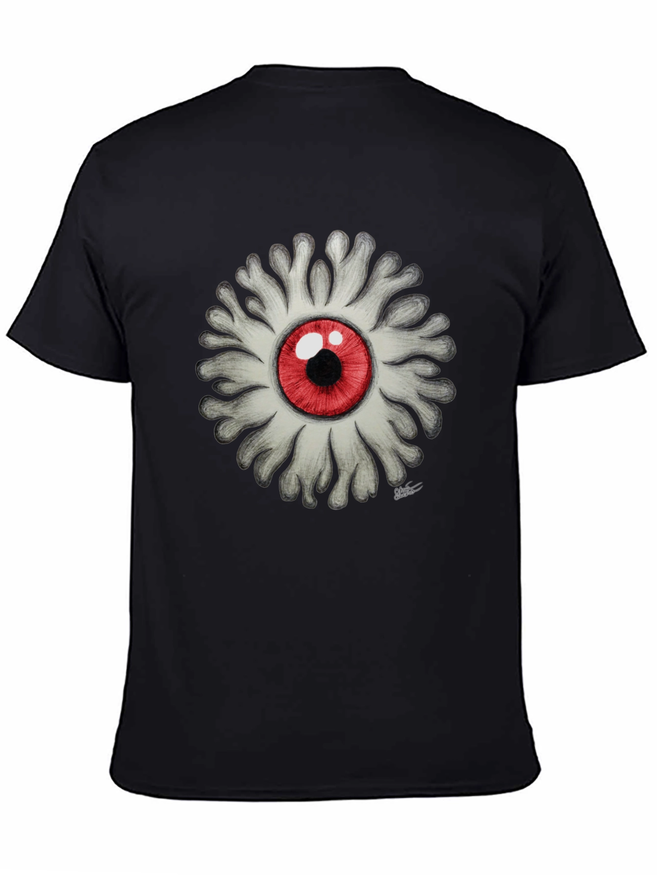 Eyeball Flower Graphic Tee