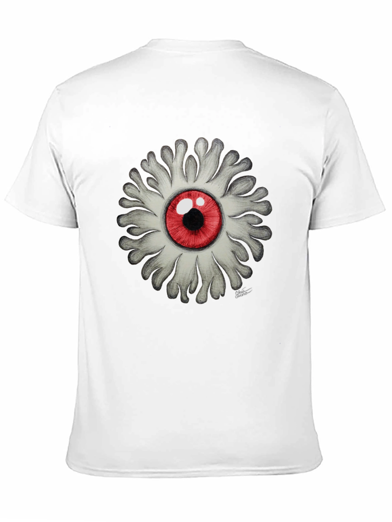 Eyeball Flower Graphic Tee