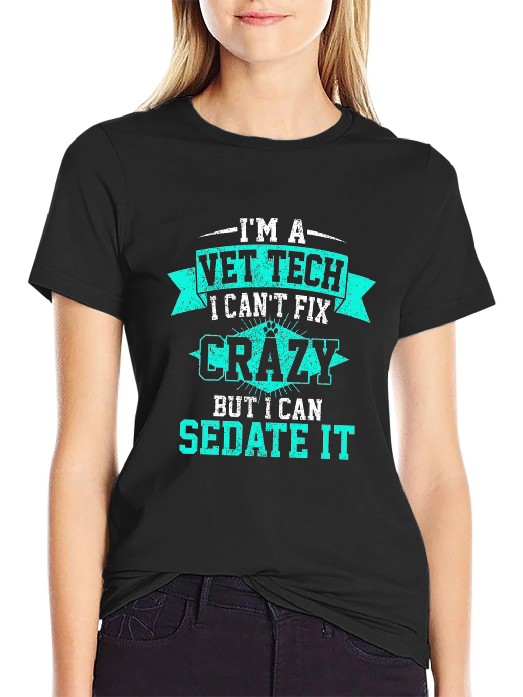Vet Tech T-Shirt - I Can Sedate It