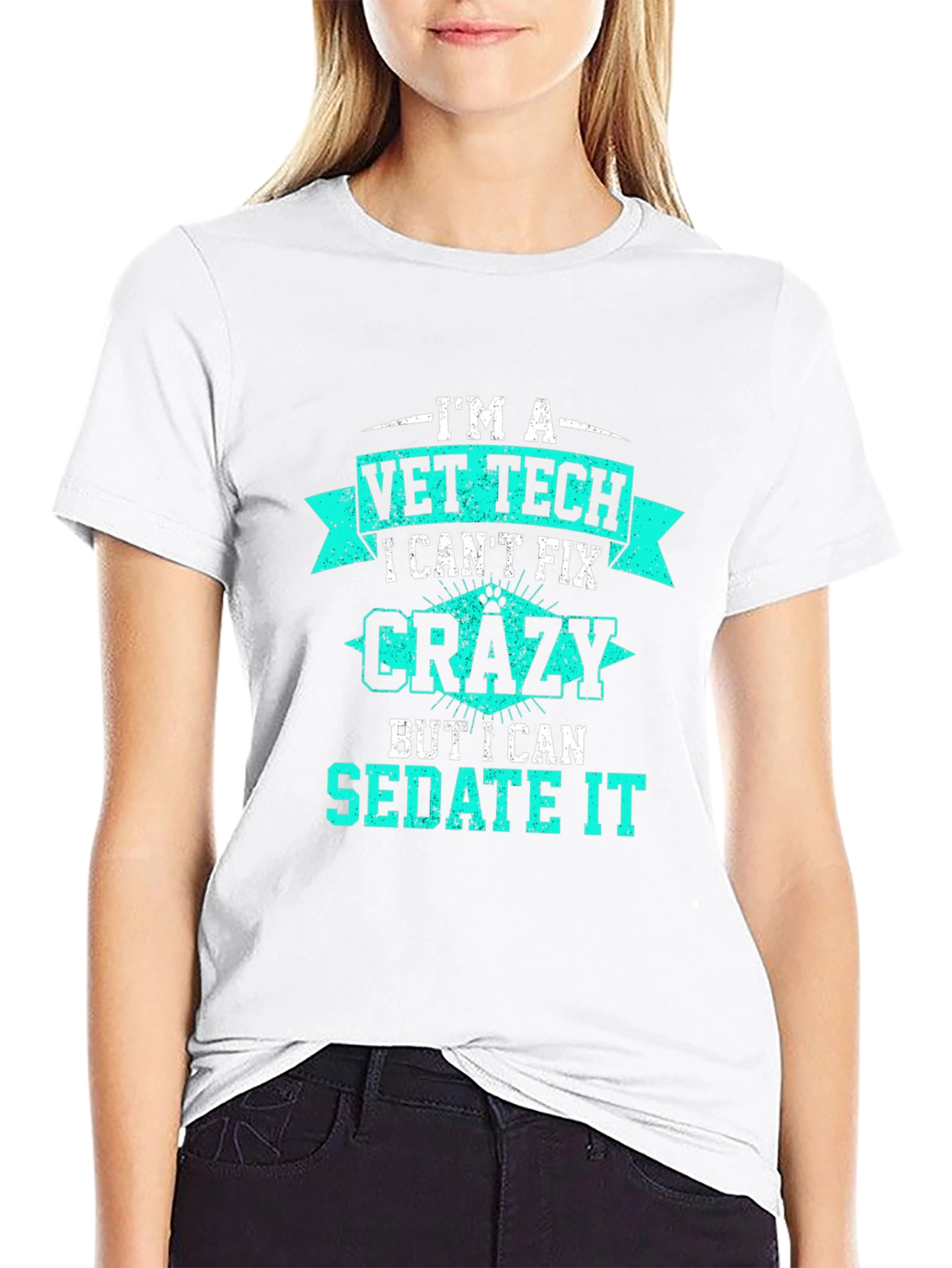 Vet Tech T-Shirt - I Can Sedate It
