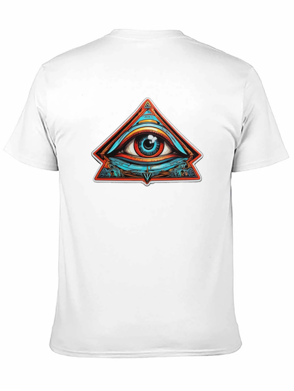 Eye of Providence Graphic Tee - Black Cotton T-Shirt