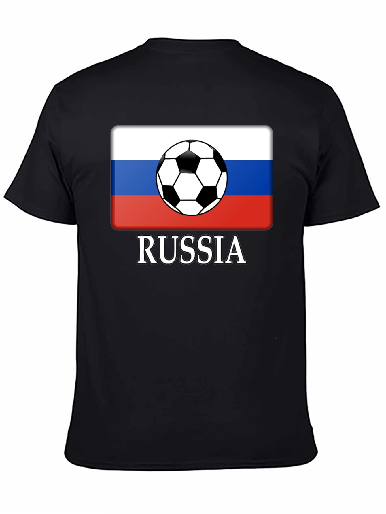Russia Soccer T-Shirt - Patriotic Football Tee