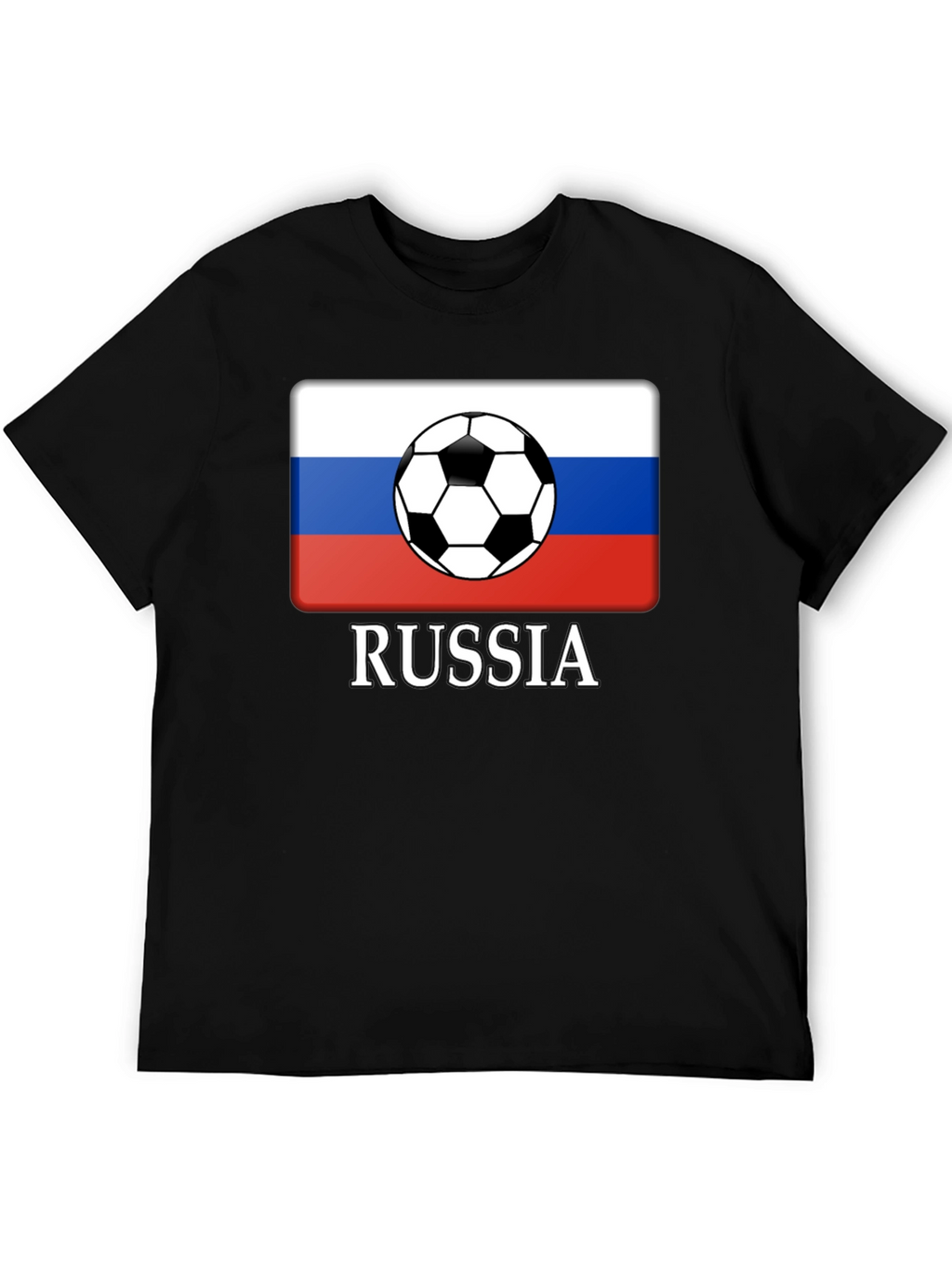 Russia Soccer T-Shirt - Patriotic Football Tee