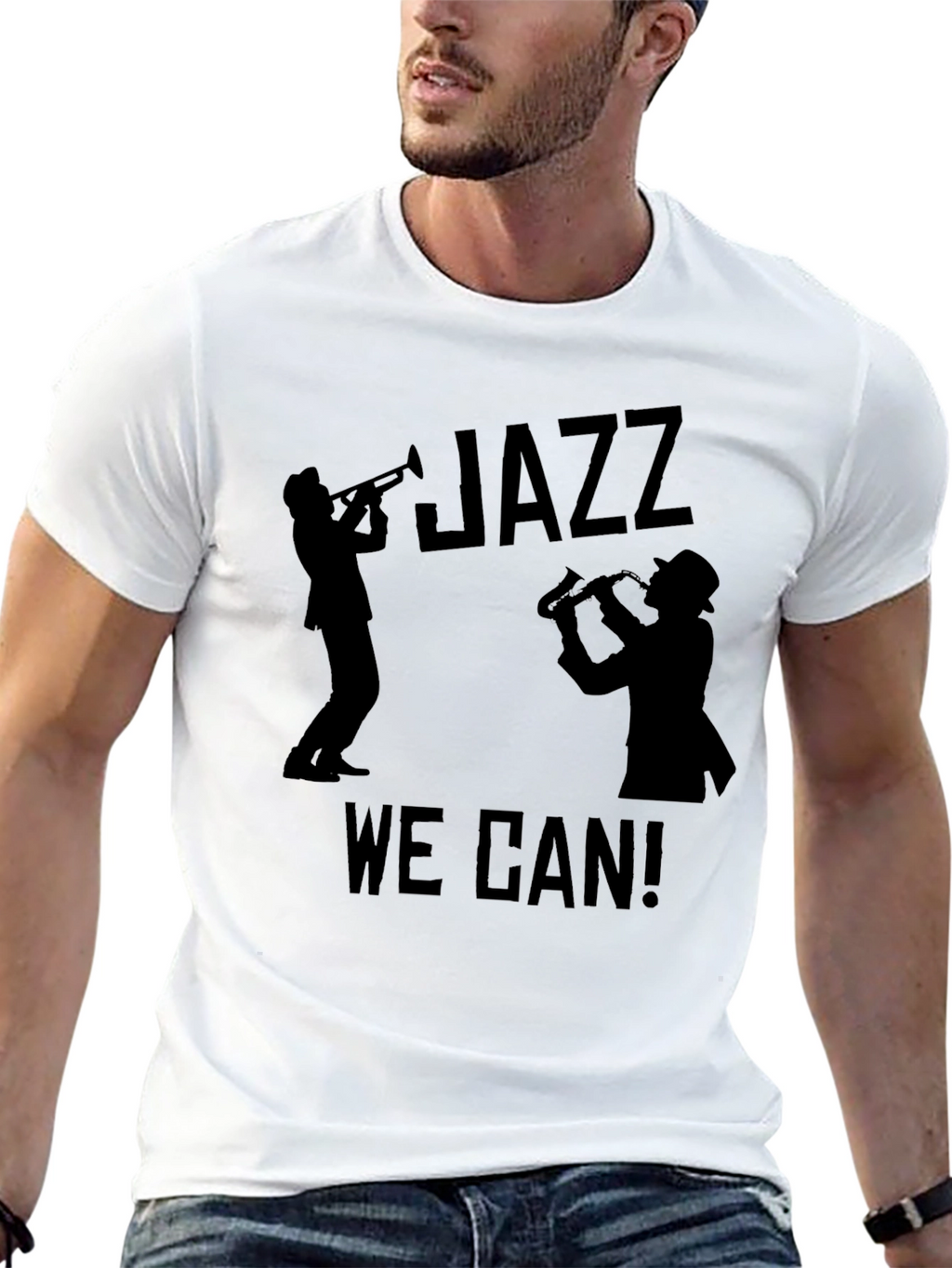 Jazz We Can! Graphic T-Shirt