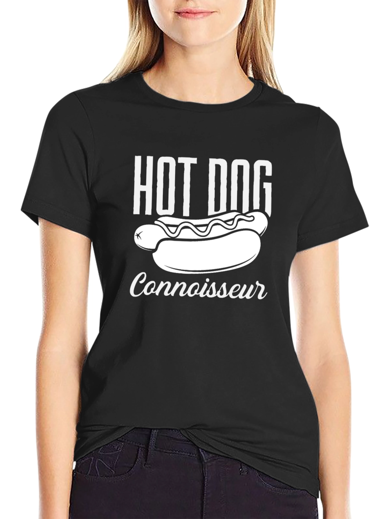 Hot Dog Connoisseur Graphic T-Shirt